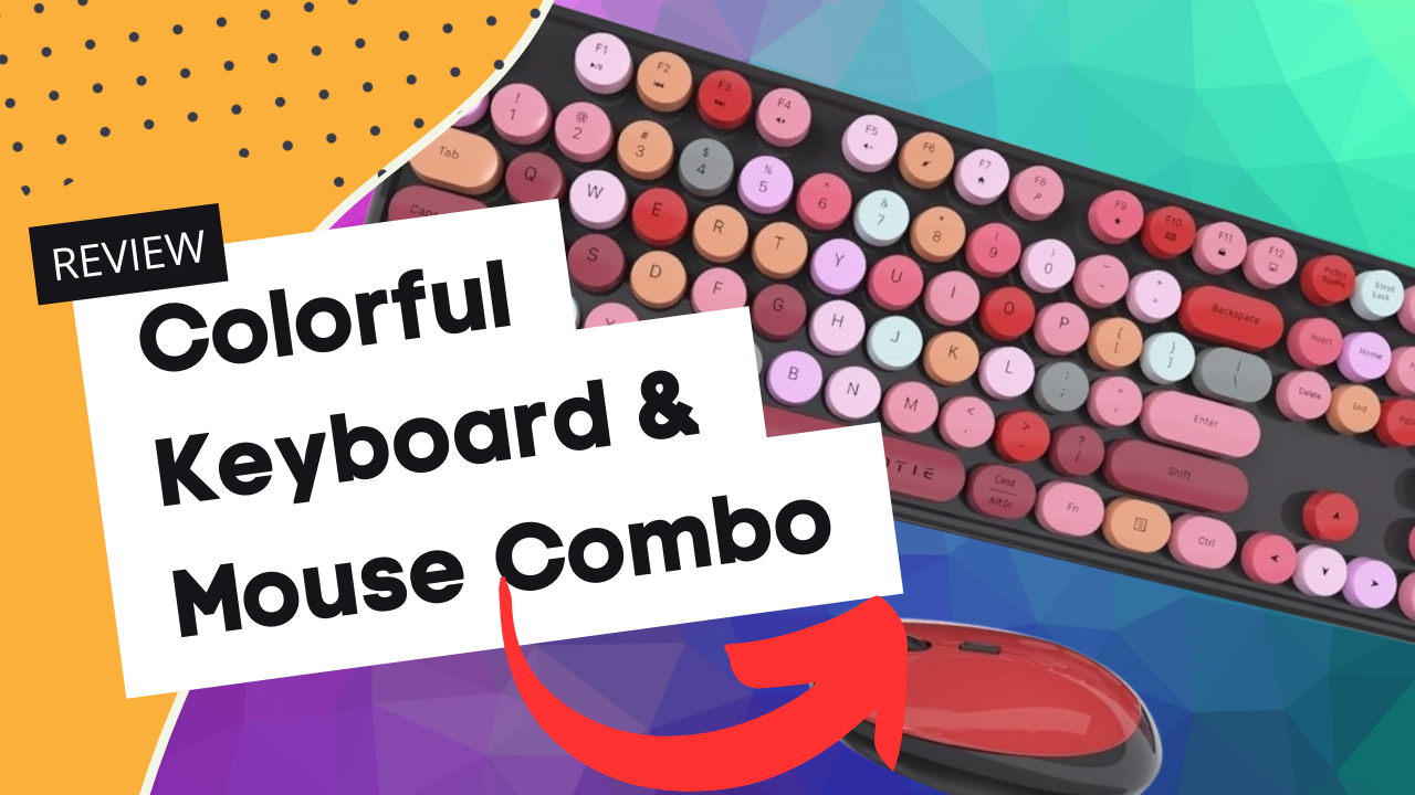 You are currently viewing Ubotie Colorful Keyboard & Mouse Combo Review