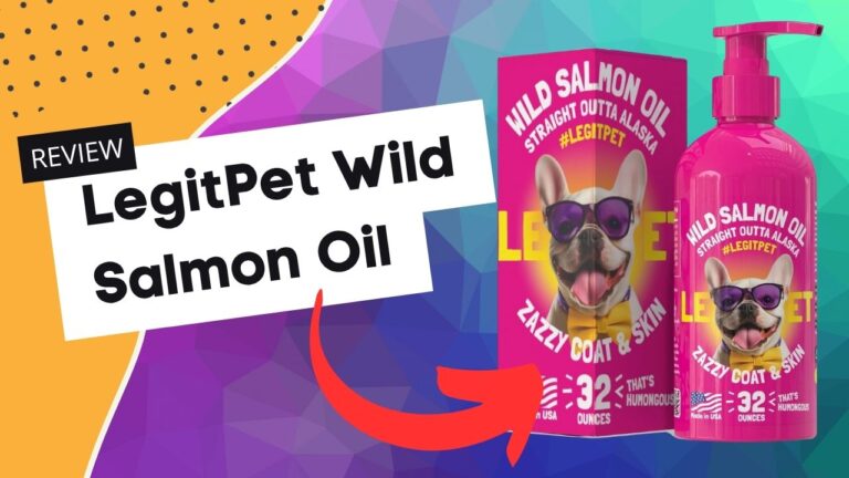 Wild Alaskan salmon oil for dogs with dry skin